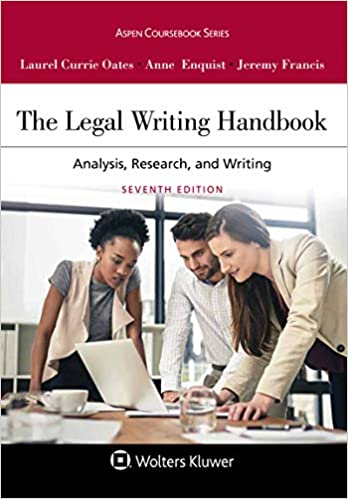 The Legal Writing Handbook: Analysis, Research, and Writing (7th Edition) [2019] - Epub + Converted Pdf